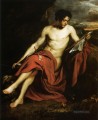 San Juan Bautista en el desierto Pintor de la corte barroca Anthony van Dyck